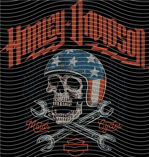 Metal band half tone-MB 607